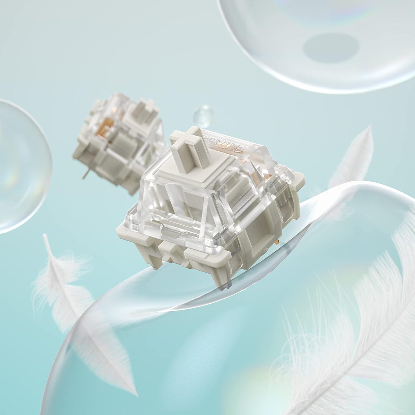 Gateron G Pro 2.0 White Суичове за Механична Клавиатура (90 броя) 3-pin - TypeHero