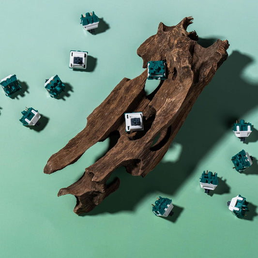 Gateron Everfree Cedar Linear Switch Суичове за Механична Клавиатура Линейни (10 броя) - TypeHero