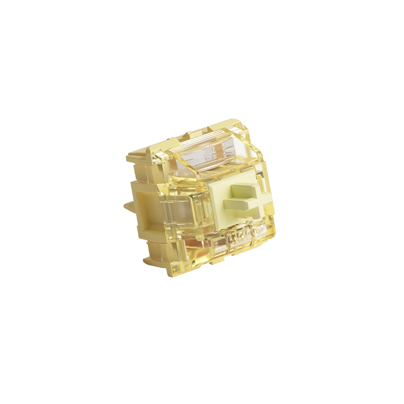 Akko Creamy Yellow Pro v5 Суичове (45 броя) за Механична Клавиатура 5-pin