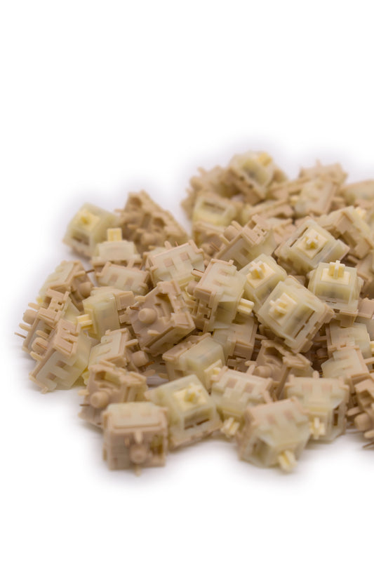 Coconut Latte Linear Switches (10 броя) - TypeHero