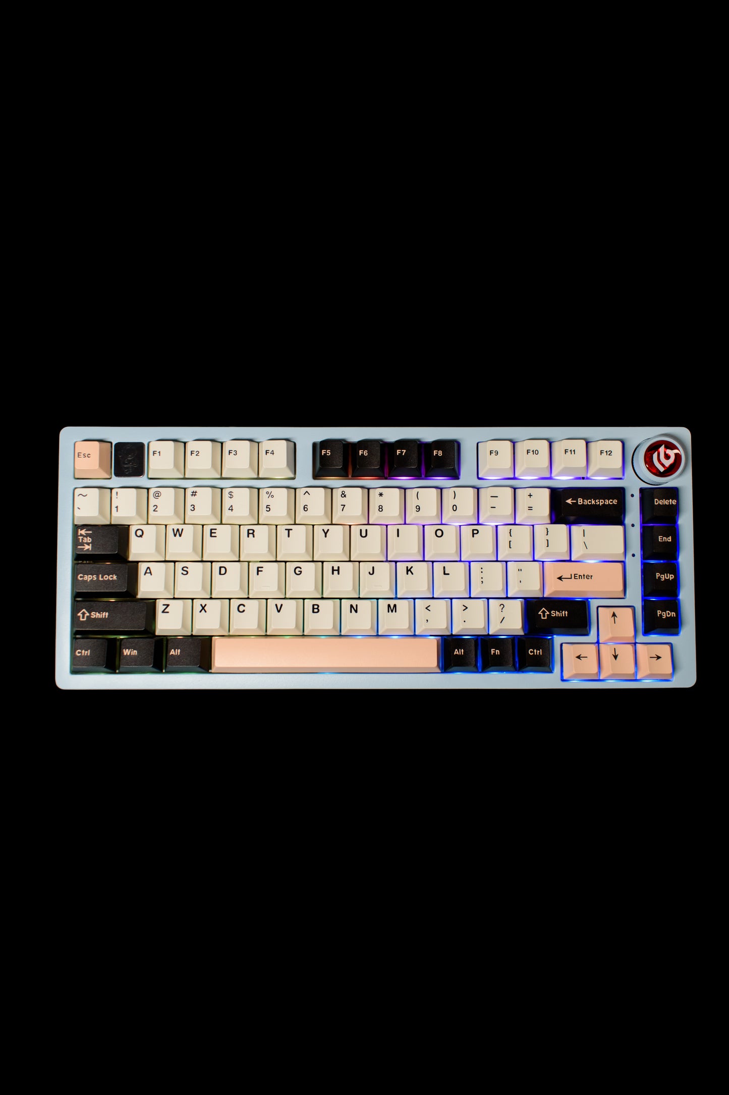 Leobog HI75 75% Компактна Алуминиева Механична Клавиатура с Линейни Суичове Gateron White Pro (Custom Built) - TypeHero