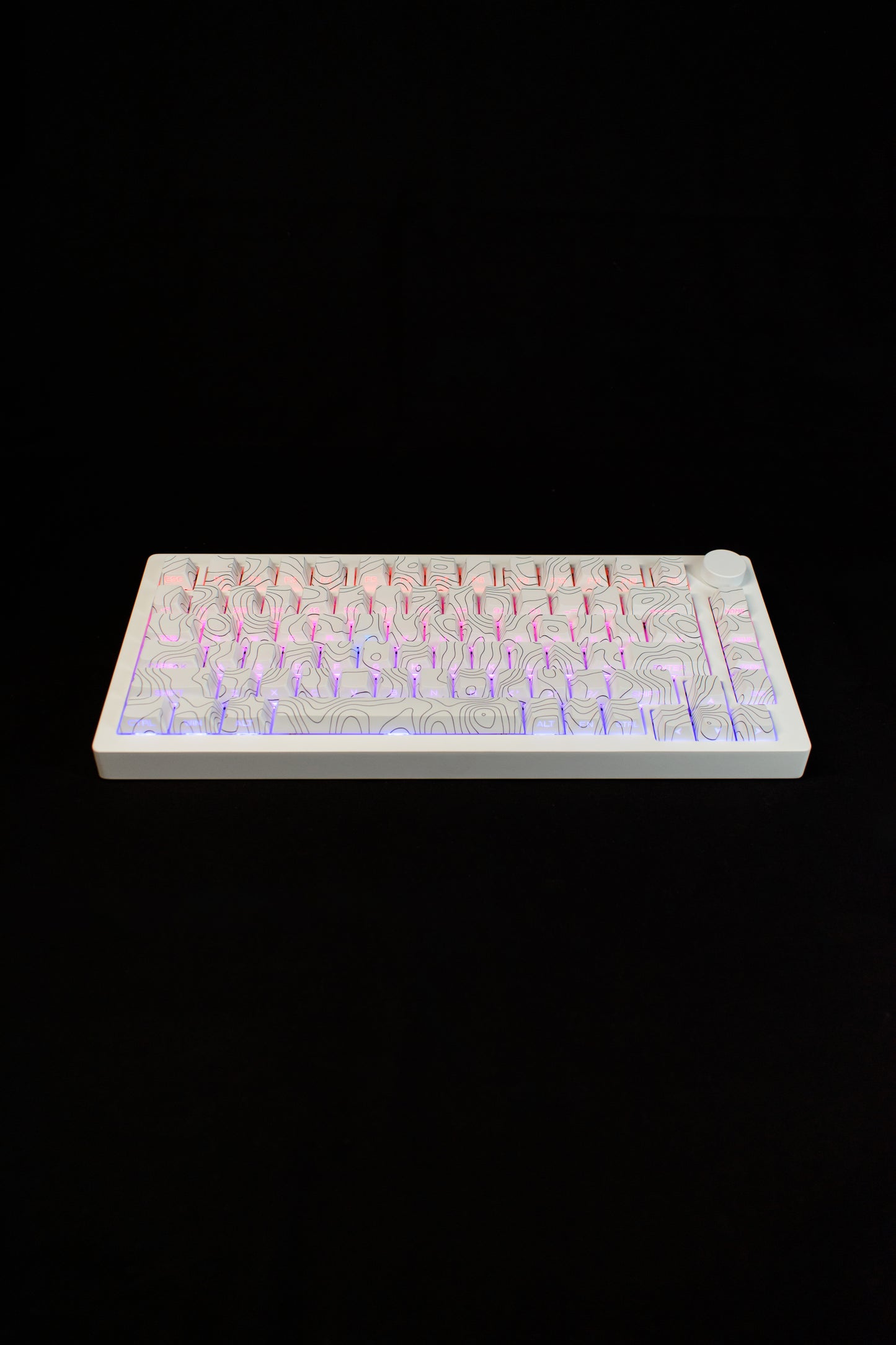 Monsgeek M1v5 x Akko Creamy Purple Pro / Akko Piano Pro v3 Linear (Pre-Built) 75% Aluminum Mechanical Keyboard (VIA) - TypeHero