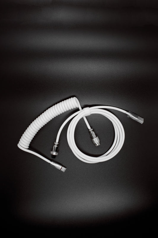 TypeHero Premium Coiled Навит Авиаторен Кабел USB-A към USB-C - TypeHero