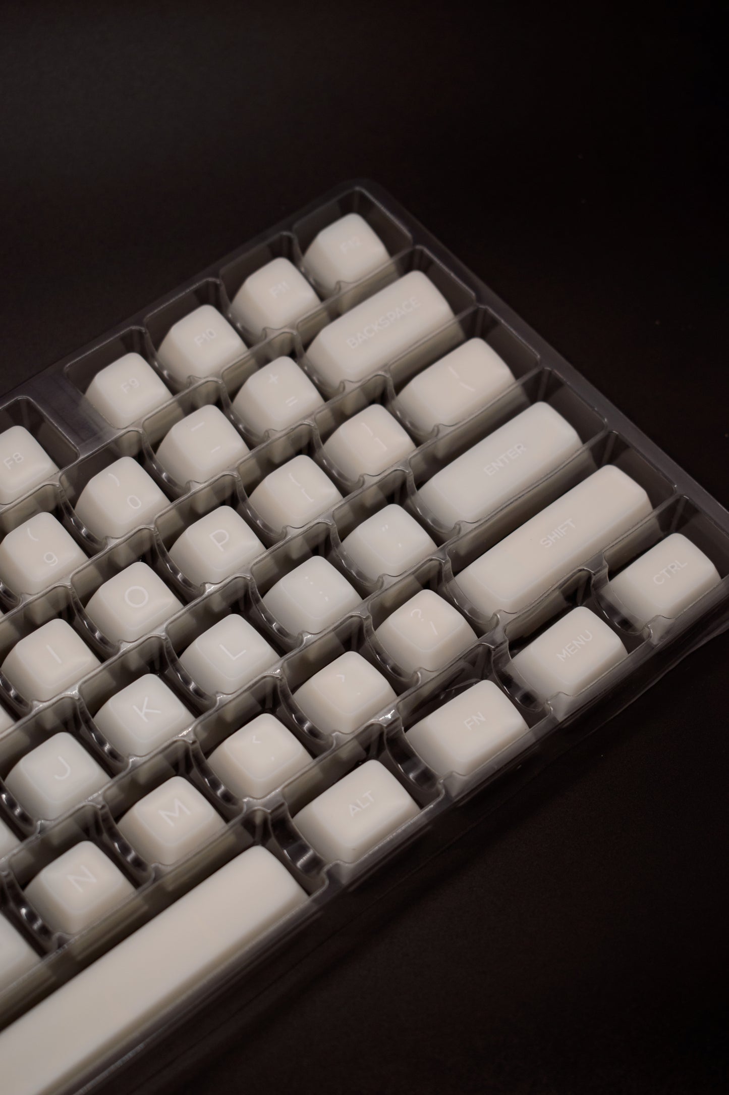 White Marble SA Profile Keycaps Капачки за Механична Клавиатура - TypeHero