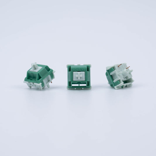 Gateron Green Apple POM Tactile Суичове за Механична Клавиатура Тактилни (х10 броя) - TypeHero
