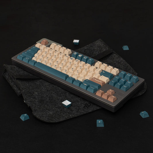 Earth Tone PBT Dye Sub Keycaps 129 броя Капачки Cherry Profile - TypeHero