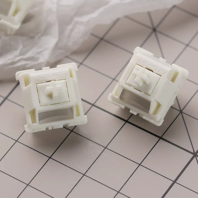 Gateron Smoothie Full POM Linear Switches Суичове за Механична Клавиатура (кутия х35 броя)