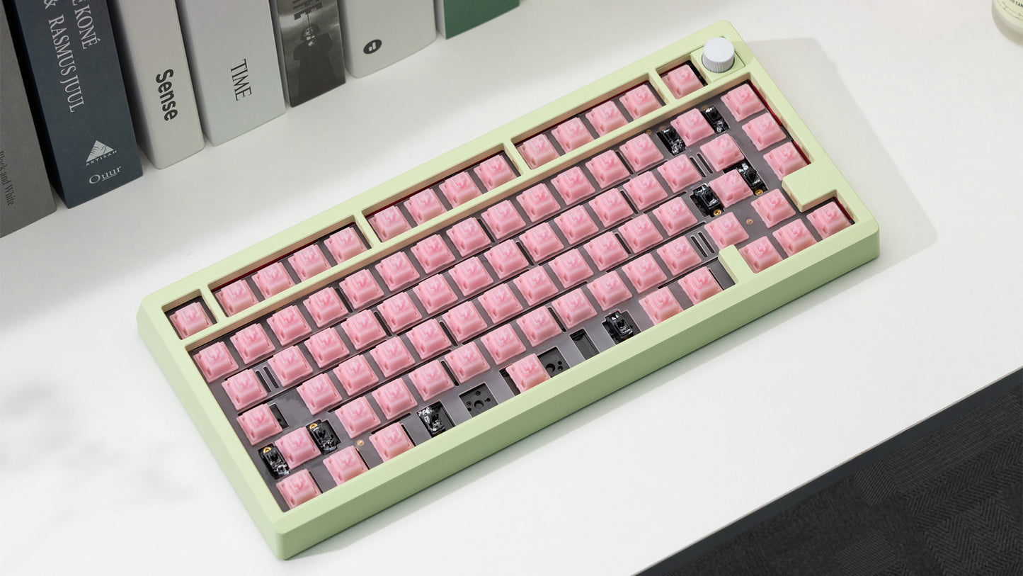 WS Pearl Linear Switches with Ball Bearings Суичове за Механична Клавиатура с Лагери (кутия х35 броя) - TypeHero