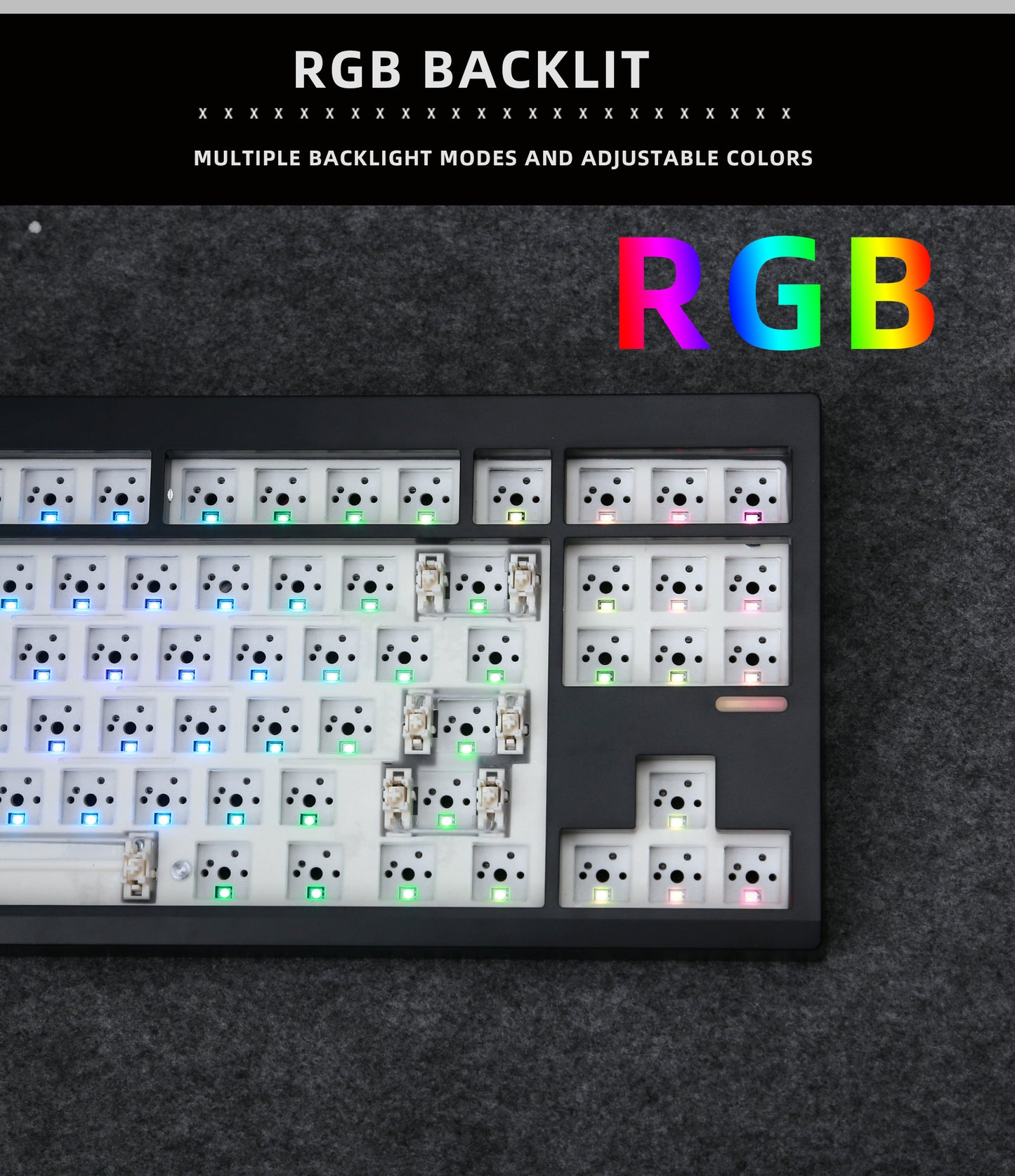 GMK87-L Barebones Mechanical Keyboard Безжична Механична Клавиатура (Само Основа) - TypeHero