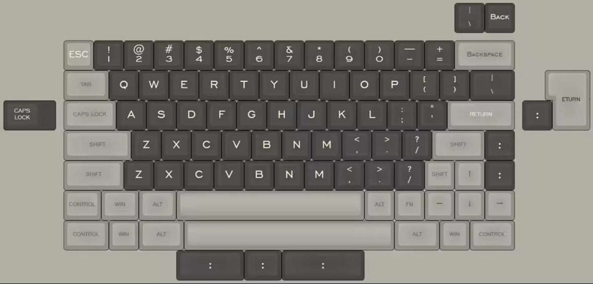 Tofu60 Redux Red Edition 64% Custom Keyboard Fully Custom Assembly