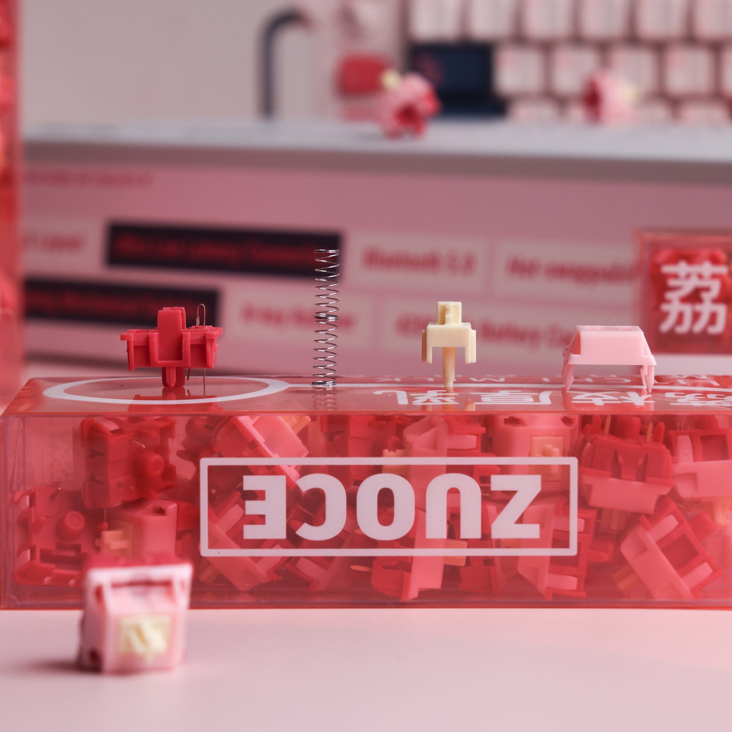 Zuoce Litchi Milk (30 броя в кутия) Суичове за Механична Клавиатура 5-pin - TypeHero