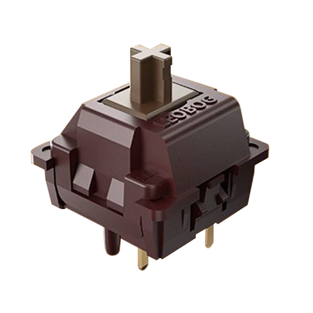 Leobog Standard Brown Light Tactile Switch 90 Броя