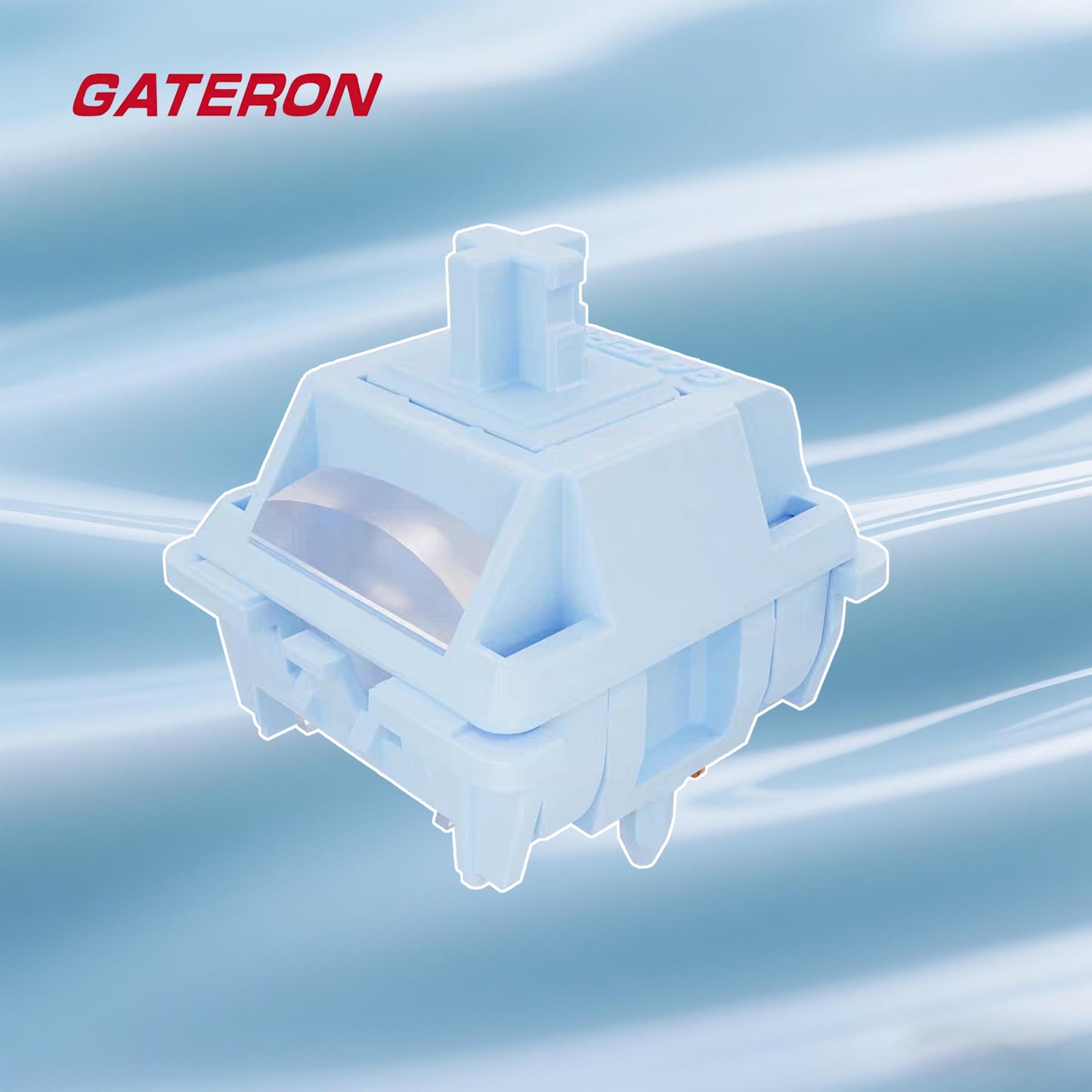 Gateron Sea Salt Smoothie Linear Switches Суичове за Механична Клавиатура Линейни (10 броя) - TypeHero
