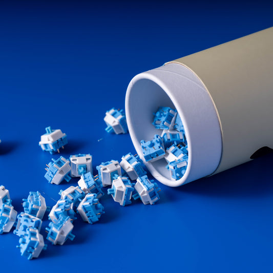 HMX Cloud v2 Linear Switches 53g Линейни Суичове за Механична Клавиатура (90 броя) - TypeHero