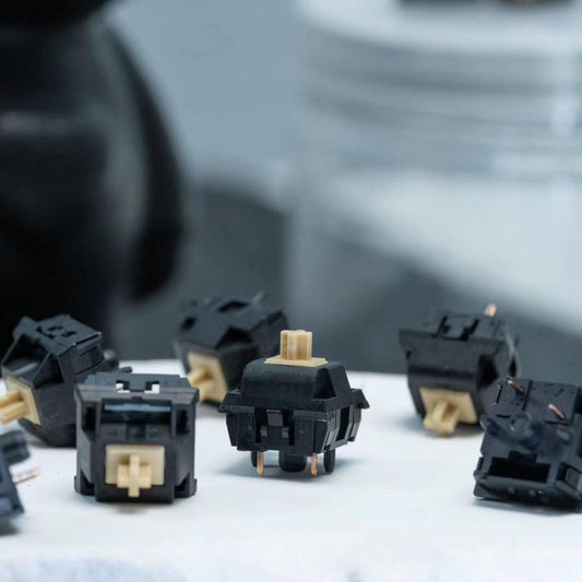 Keygeek Y3 Linear Switches 53g Thocky Суичове за Механична Клавиатура (70 броя) - TypeHero