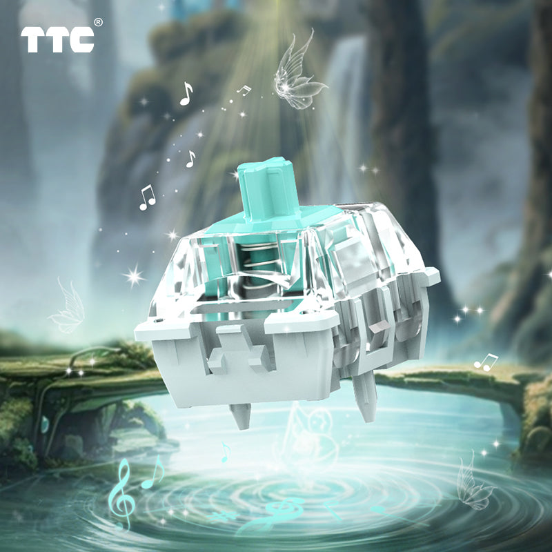 TTC Elf King Magnetic Switches Суичове за Магнитна Клавиатура Hall Effect Rapid Trigger (70 броя)