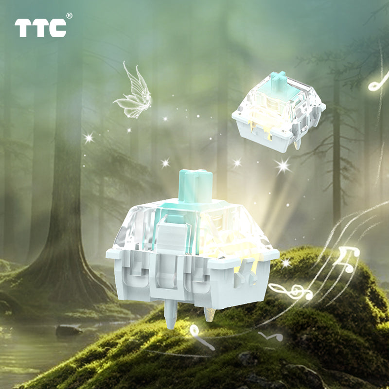 TTC Elf King Magnetic Switches Суичове за Магнитна Клавиатура Hall Effect Rapid Trigger (70 броя)