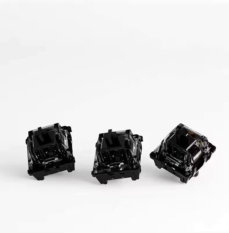 Gold Glitter Silent Linear Switches (90 броя) - TypeHero