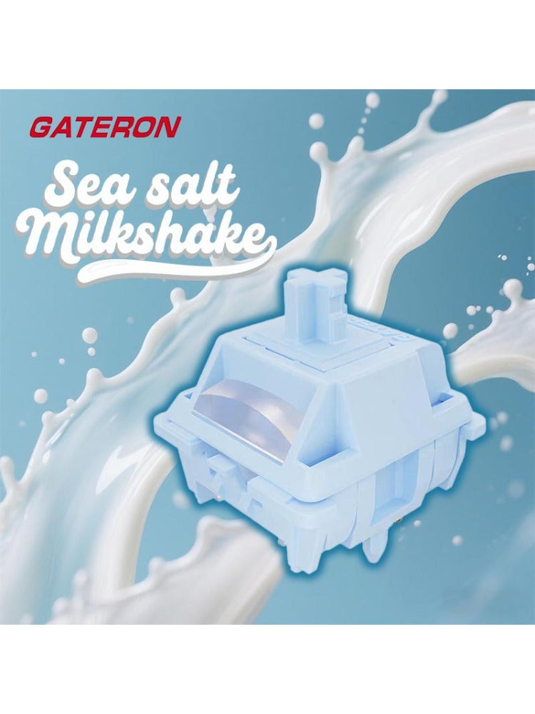 Gateron Sea Salt Smoothie Linear Switches Суичове за Механична Клавиатура Линейни (10 броя) - TypeHero