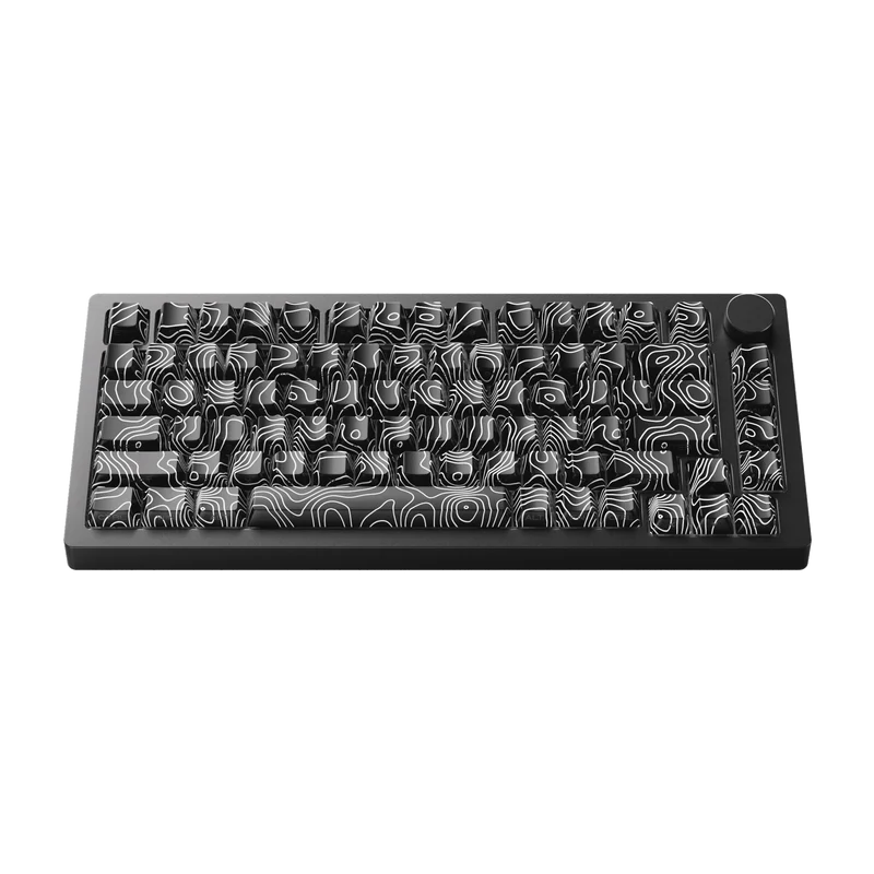 Monsgeek M1v5 x Akko Creamy Purple Pro / Akko Piano Pro v3 Linear (Pre-Built) 75% Aluminum Mechanical Keyboard (VIA) - TypeHero