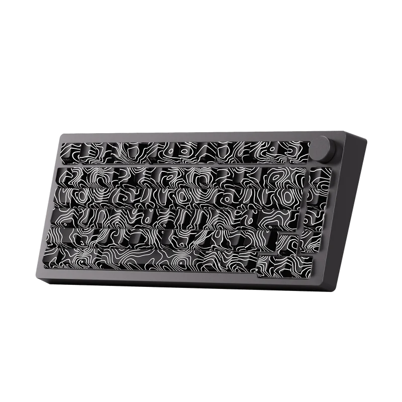 Monsgeek M1v5 x Akko Creamy Purple Pro / Akko Piano Pro v3 Linear (Pre-Built) 75% Aluminum Mechanical Keyboard (VIA) - TypeHero