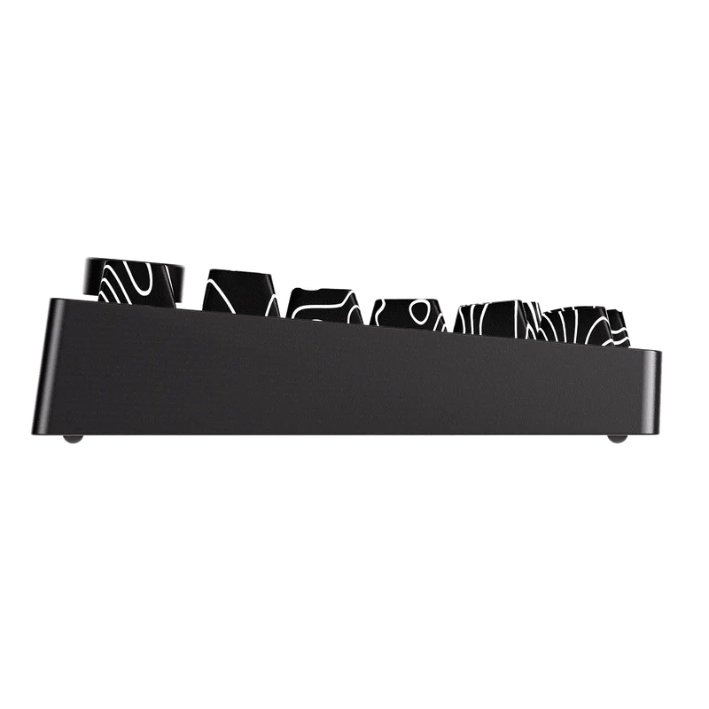 Monsgeek M1v5 x Akko Creamy Purple Pro / Akko Piano Pro v3 Linear (Pre-Built) 75% Aluminum Mechanical Keyboard (VIA) - TypeHero
