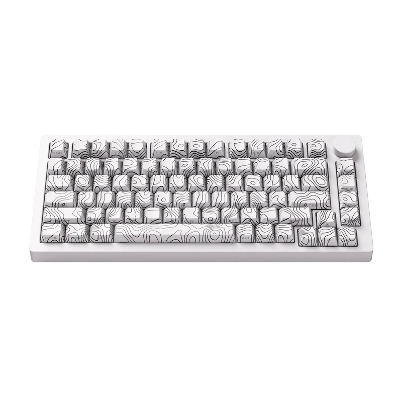 Monsgeek M1v5 x Akko Creamy Purple Pro / Akko Piano Pro v3 Linear (Pre-Built) 75% Aluminum Mechanical Keyboard (VIA) - TypeHero