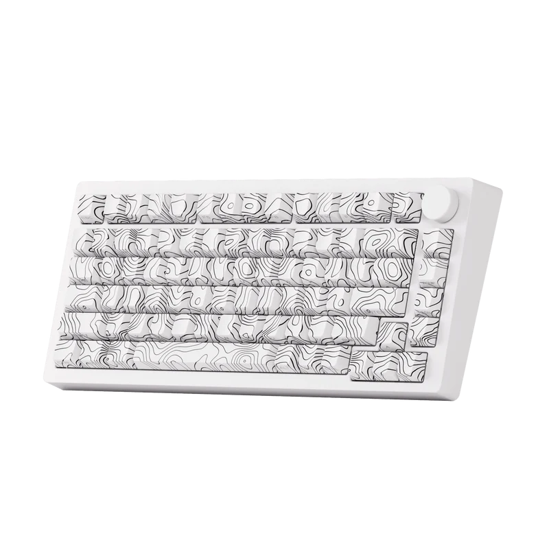 Monsgeek M1v5 x Akko Creamy Purple Pro / Akko Piano Pro v3 Linear (Pre-Built) 75% Aluminum Mechanical Keyboard (VIA) - TypeHero