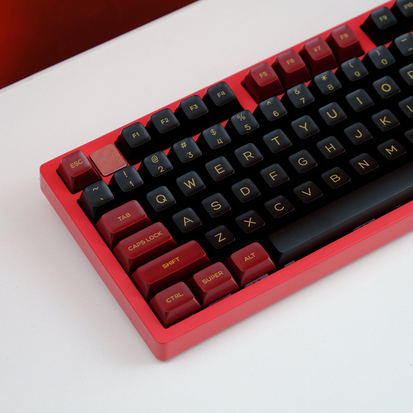 Red Samurai SA Профил PBT Doubleshot Капачки за Механична Клавиатура