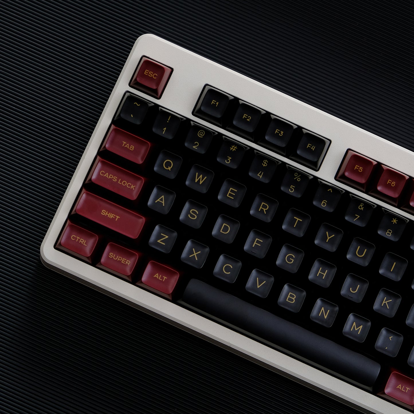 Red Samurai SA Профил PBT Doubleshot Капачки за Механична Клавиатура