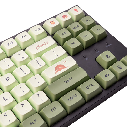 Matcha PBT Dye-Sub XDA Капачки за Механична Клавиатура - TypeHero