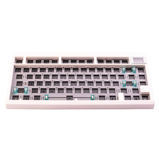 GMK81, 75% Компактна Механична Клавиатура Основа с LCD Екран (VIA/QMK) - TypeHero