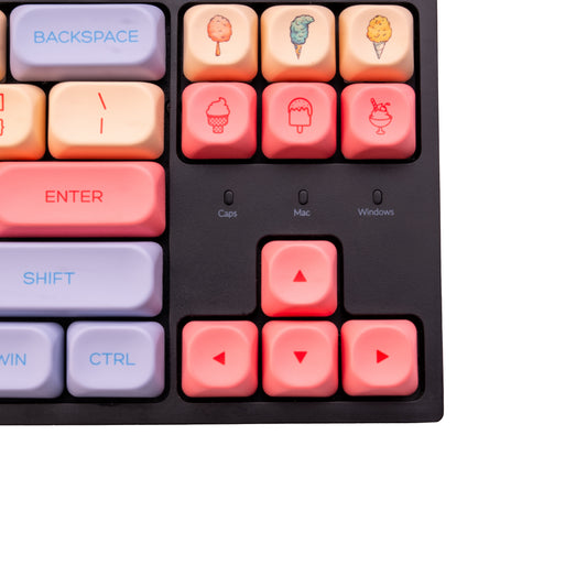 Marshmallow PBT Dye-Sub KOA Капачки за Механична Клавиатура - TypeHero