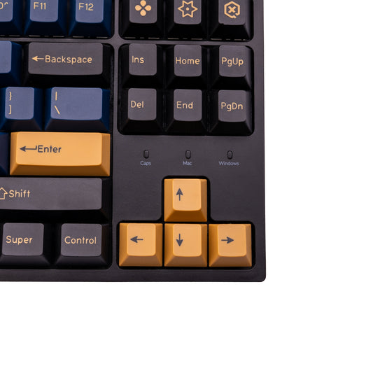 Blue Samurai PBT Doubleshot Cherry Капачки за Механична Клавиатура - TypeHero