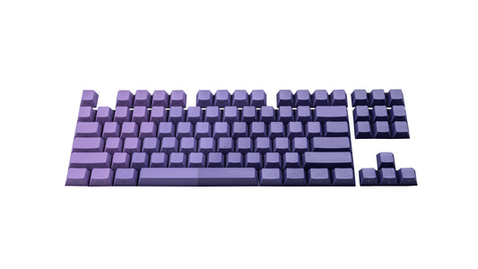 Purple Gradient PBT Doubleshot Cherry Капачки за Механична Клавиатура