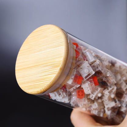 TypeHero Glass Organizer for Switches and Keycaps Стъклен Органайзер за Суичове и Капачки - TypeHero