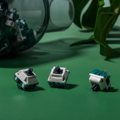 Gateron Everfree Cedar Linear Switch Суичове за Механична Клавиатура Линейни (10 броя) - TypeHero