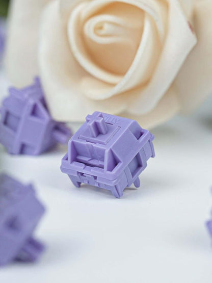 Sillyworks x HMX Hyacinth V2U Linear Switches Суичове за Механична Клавиатура (70 броя) - TypeHero