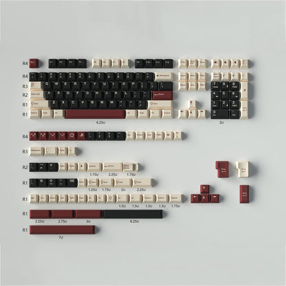 Rome PBT Doubleshot Cherry Капачки за Механична Клавиатура - TypeHero
