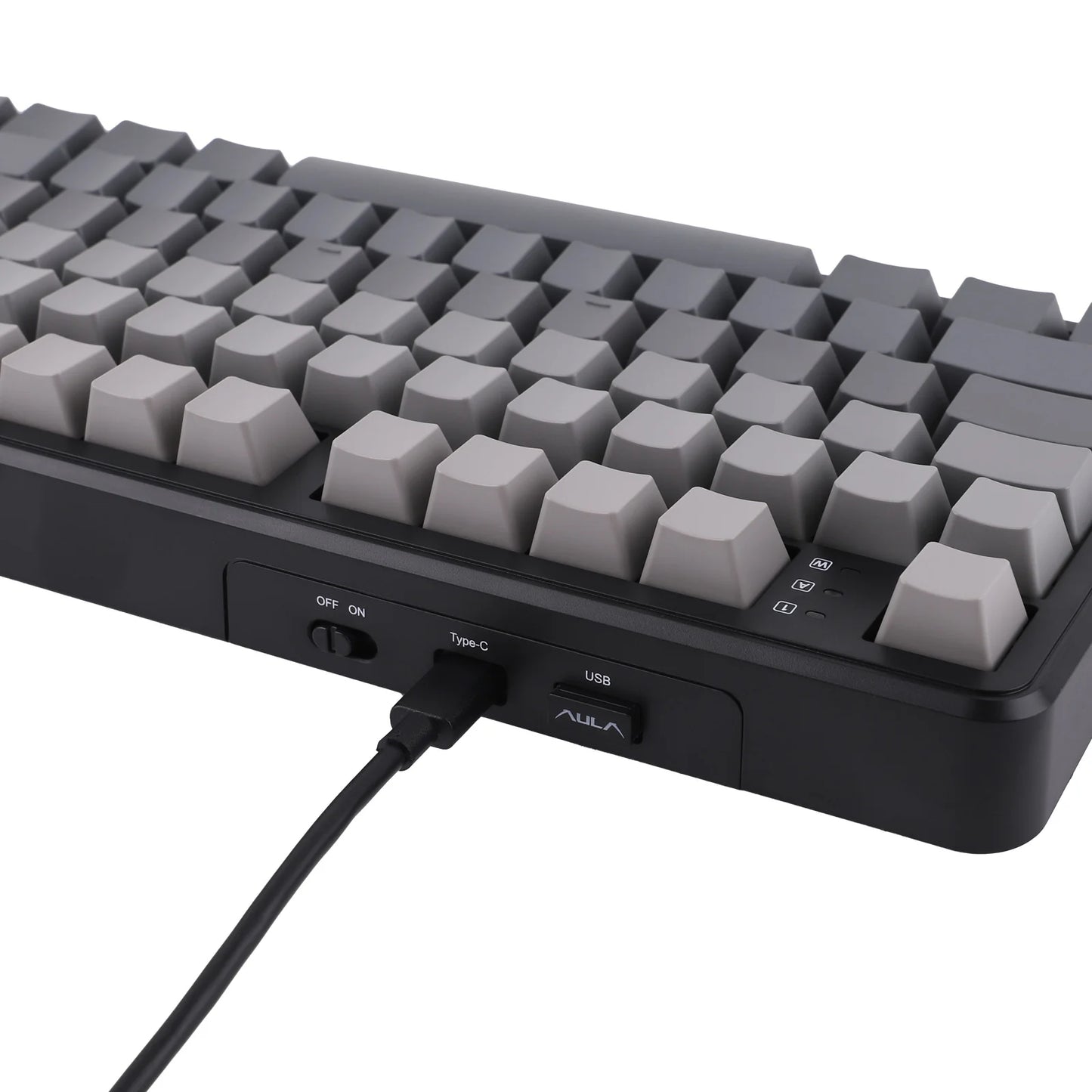 AULA F108 Pro – Full-Size Механична Клавиатура с Екран и Контролен Бутон