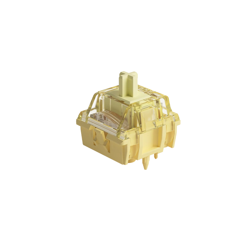 Akko Creamy Yellow Pro v5 Суичове (45 броя) за Механична Клавиатура 5-pin