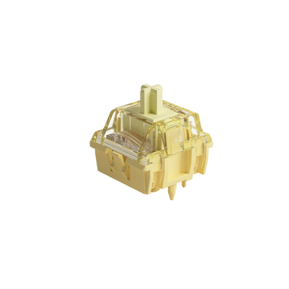 Akko Creamy Yellow Pro v5 Суичове (45 броя) за Механична Клавиатура 5-pin