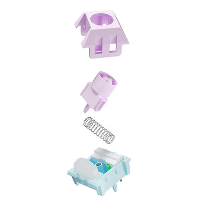 Kailh Box Saker Fast Trigger Esports Linear Switches Гейминг Суичове за Механична Клавиатура (x90 броя) - TypeHero