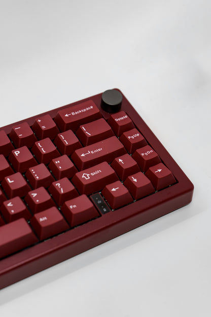 Blood Sacrifice GMK67 – Custom Механична Клавиатура с Volume Knob и Gateron Cap Linear Суичове