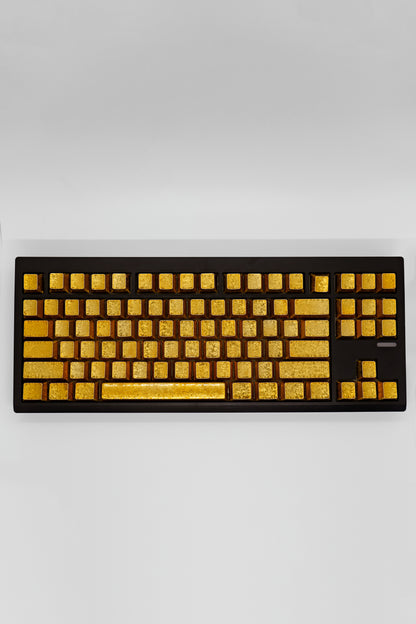 TypeHero Bling Edition GMK87 L – Механична Клавиатура с Clicky Blue Суичове