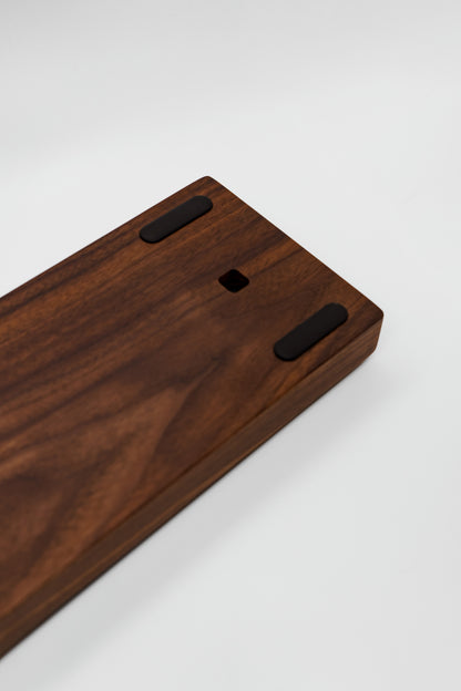 Walnut Stone 60% HHKB – Ръчно Сглобена Механична Клавиатура 64 Клавиша