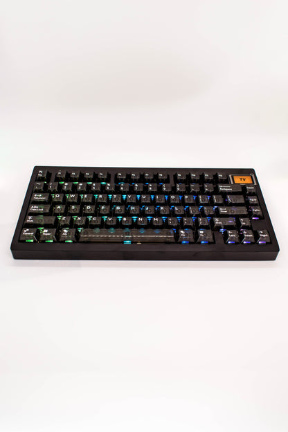 Прозрачни / Transparent (опушени) Kапачки за Механична Клавиатура Cherry профил - TypeHero