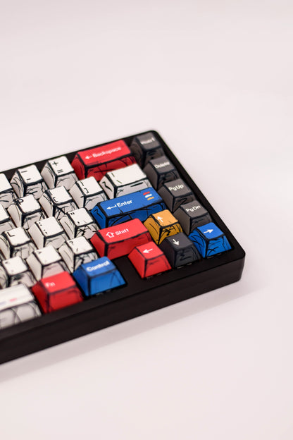 Lucky65 v2 65% Компактна Алуминиева Механична Клавиатура Поръчкова Сглобка (Custom Built) (VIA) (Black) - TypeHero