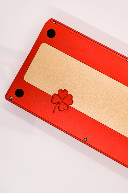 Lucky65 Червено Кадифе Edition + Подарък допълнителна FR4 Top Plate 65% Компактна Алуминиева Механична Клавиатура Custom Сглобка (Custom Built) - TypeHero