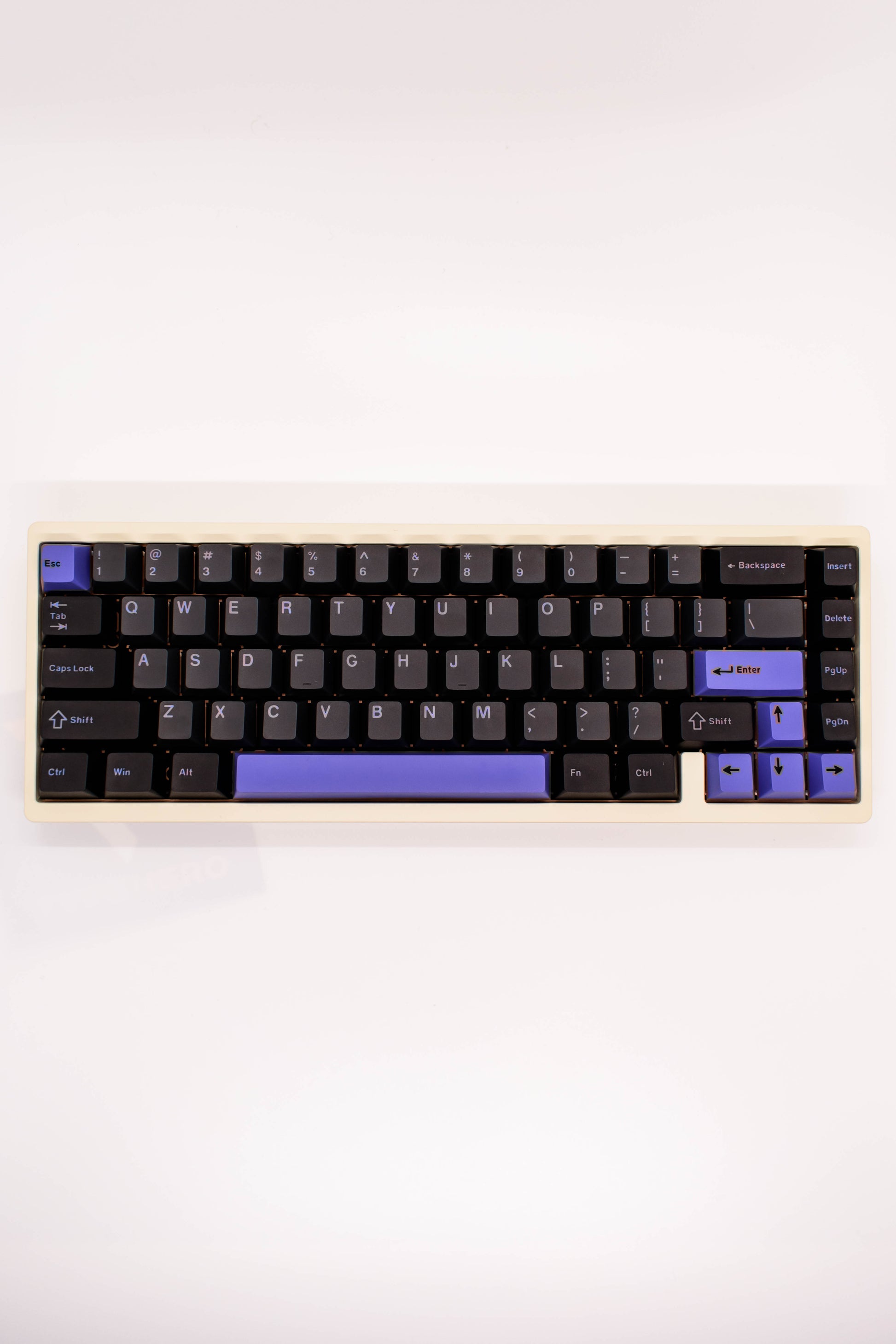 Night Shade PBT DoubleShot Cherry Profile Keycaps 130 броя Капачки за Механична Клавиатура - TypeHero